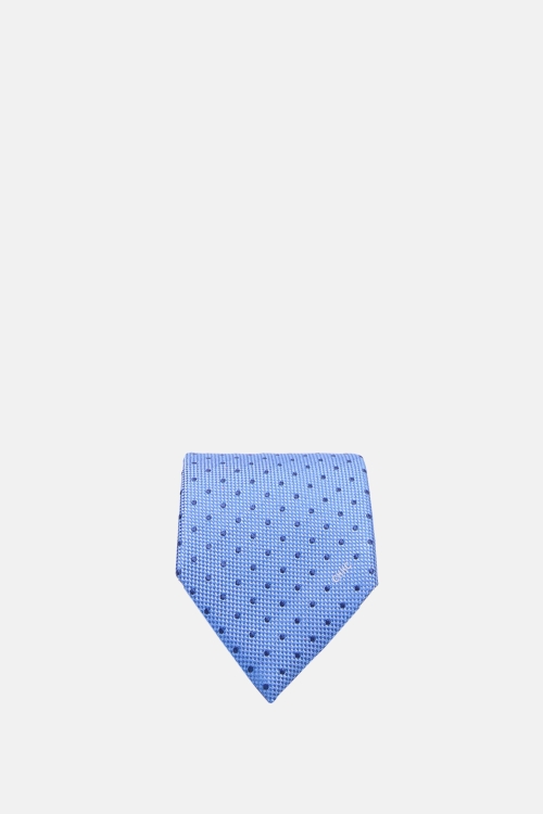 CORBATA DE SEDA CON LUNARES