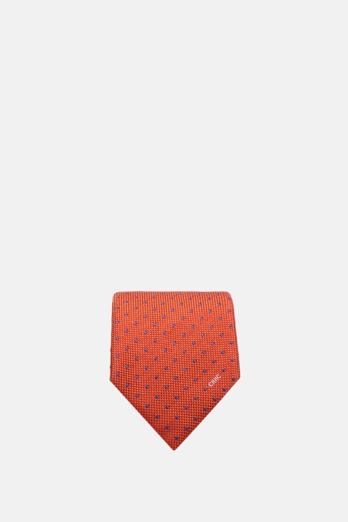 CORBATA DE SEDA CON LUNARES