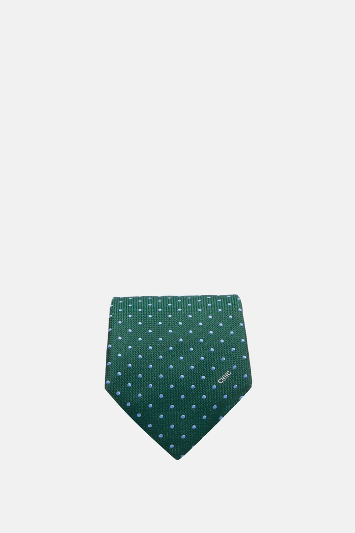 Silk Tie with Polka Dots