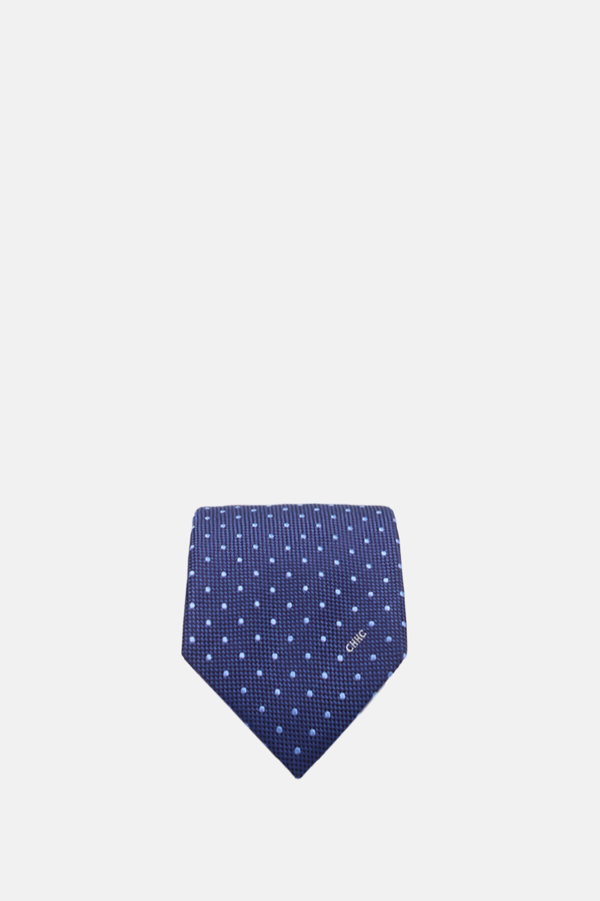 Silk Tie with Polka Dots