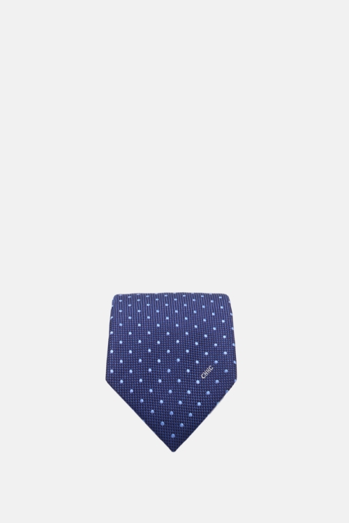 SILK TIE WITH POLKA DOTS