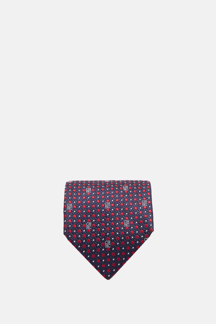 Silk Tie with Motifs