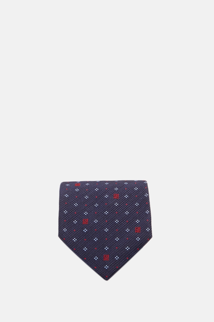 Silk Tie with Motifs