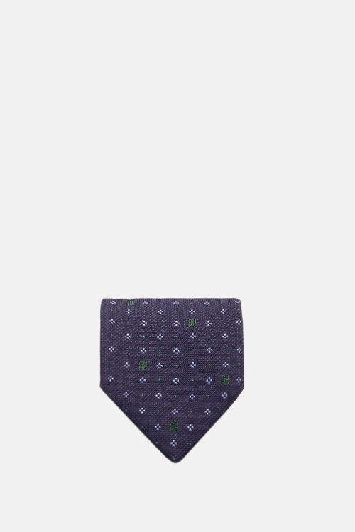 SILK TIE WITH MOTIFS