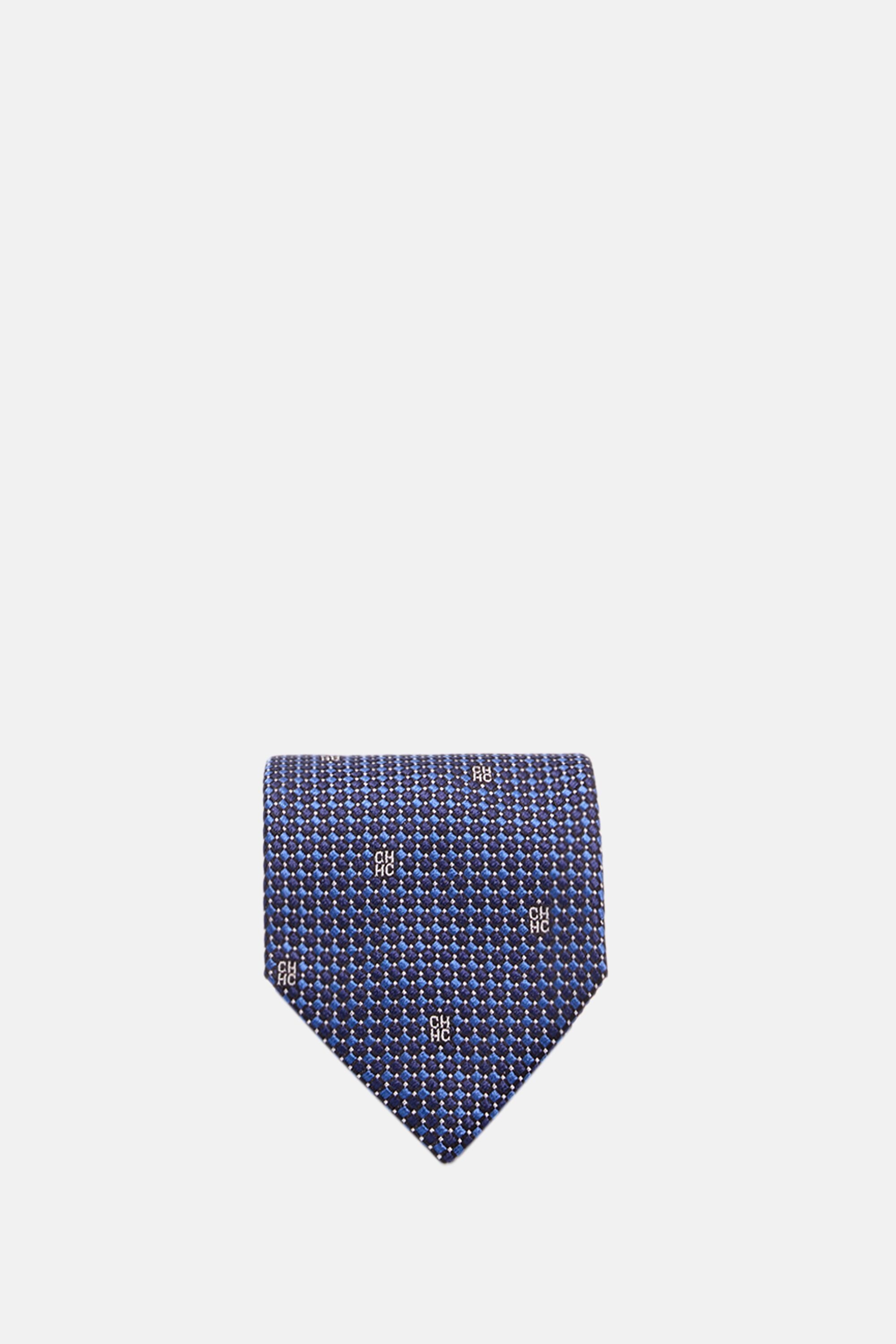 Silk tie with Motifs