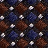 NAVY BLUE/BROWN/WHITE