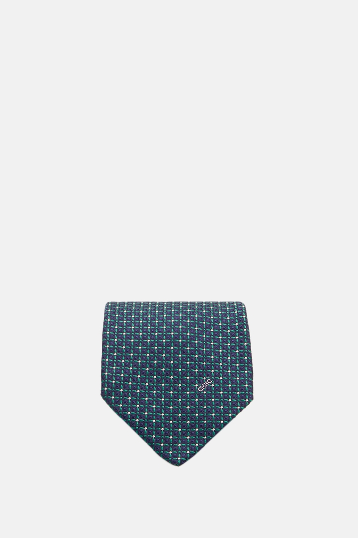 Corbata de seda con motivos