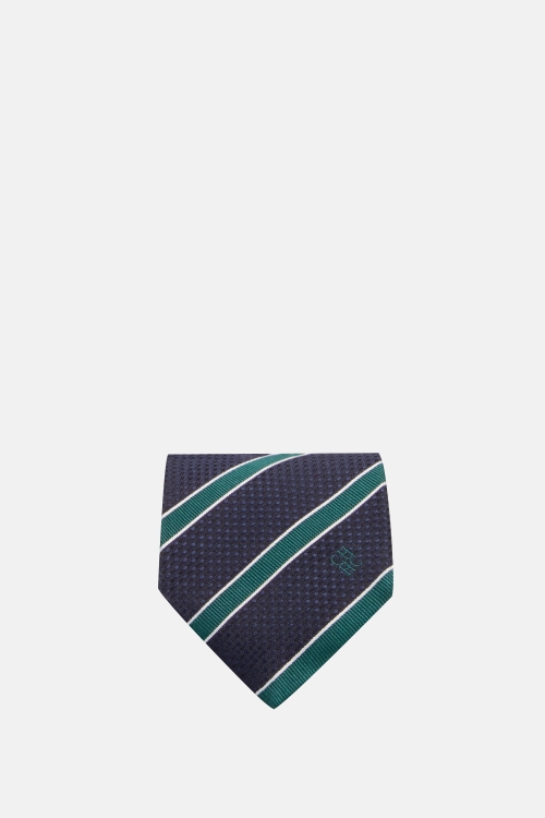 STRIPED SILK TIE