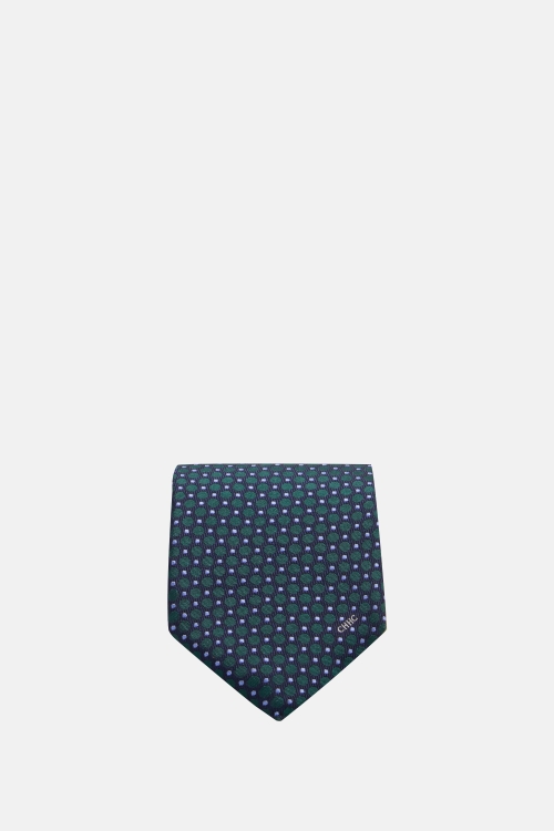 SILK TIE WITH POLKA DOTS