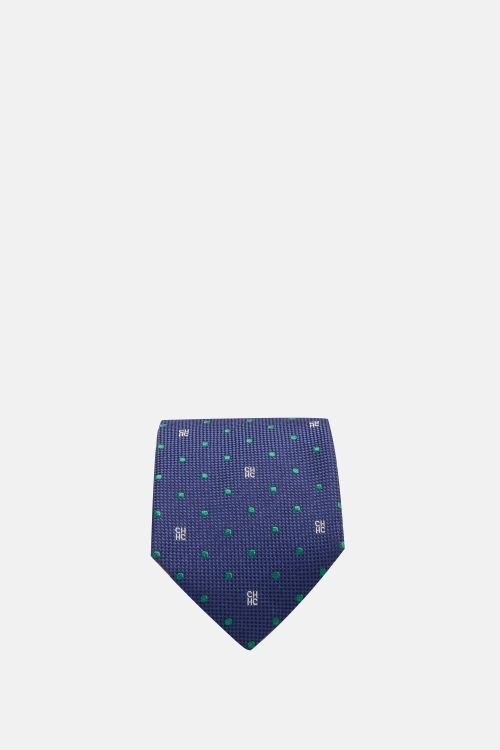 SILK TIE WITH POLKA DOTS