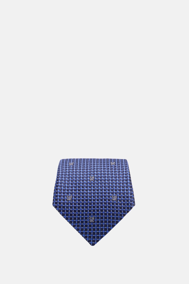 Silk Tie with Motifs