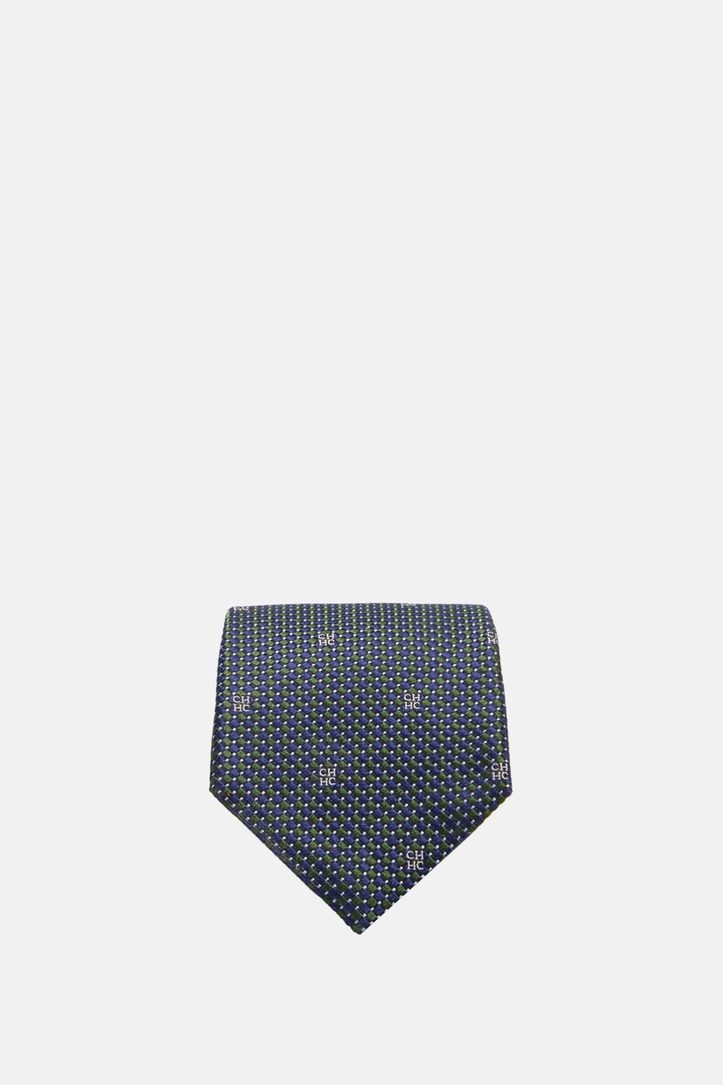 Silk Tie with Motifs