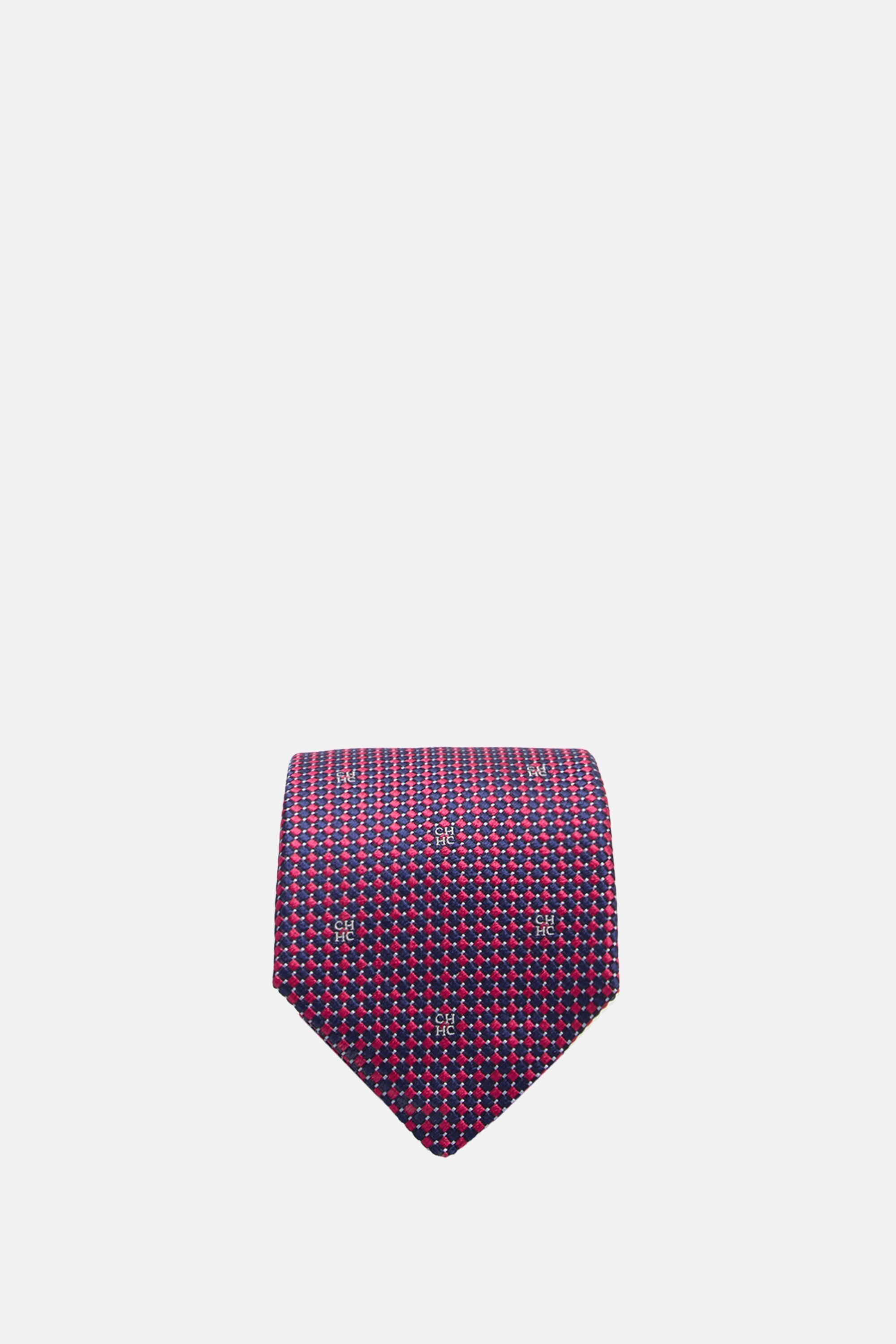 Silk Tie with Motifs