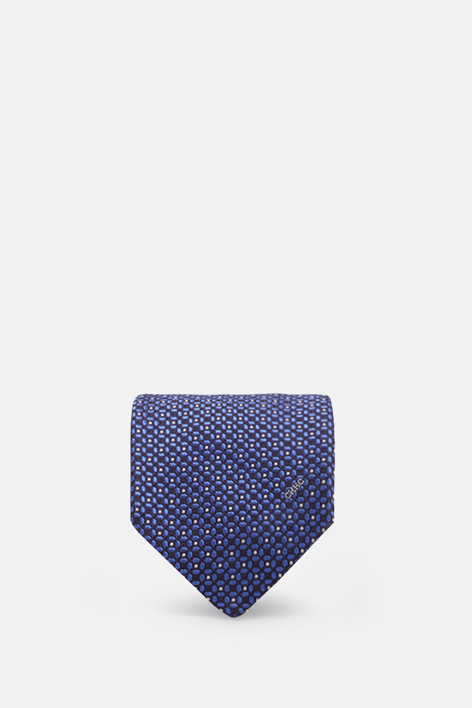 Silk Tie with Motifs