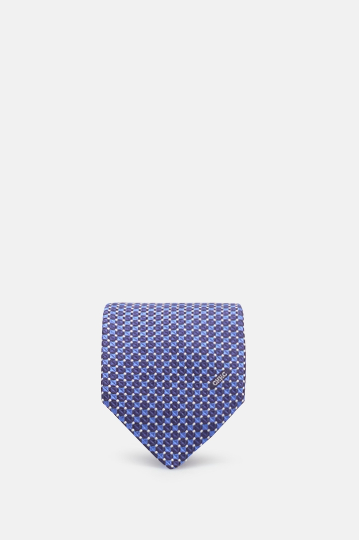 Silk Tie with Motifs