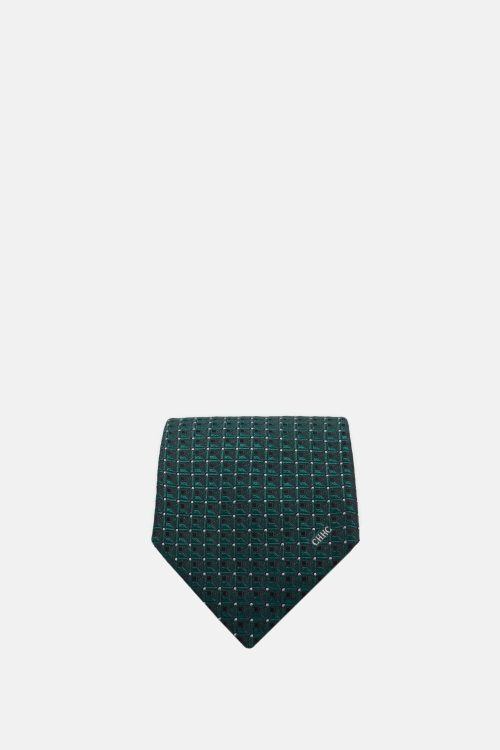 SILK TIE WITH MOTIFS