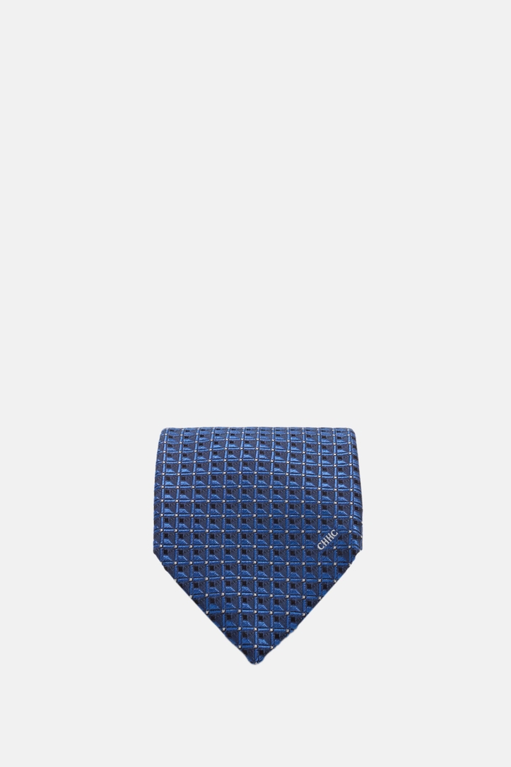 Silk Tie with Motifs