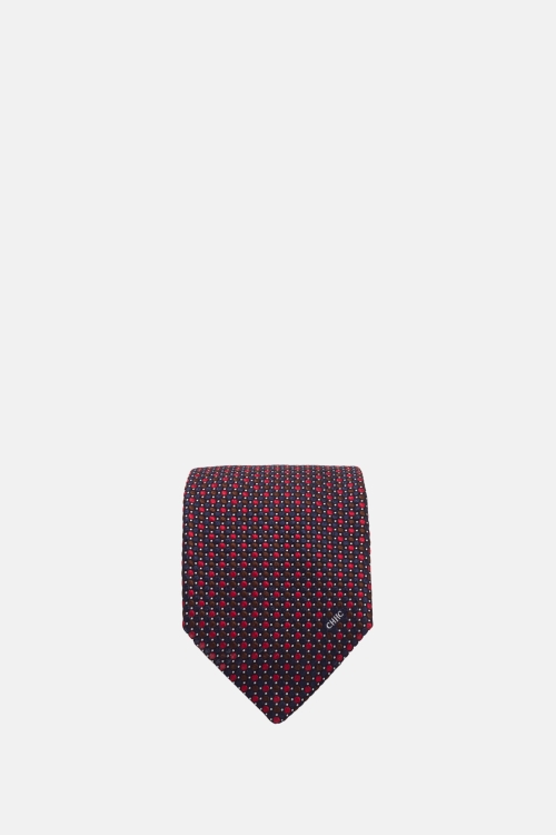 SILK TIE WITH MOTIFS