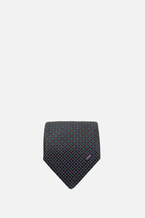 SILK TIE WITH MOTIFS