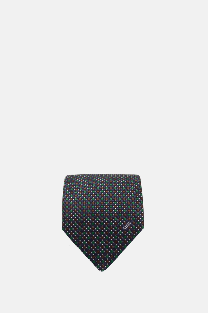 Silk Tie with Motifs
