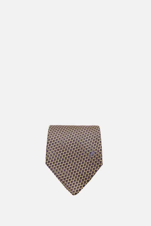 CORBATA DE SEDA CON ESTRUCTURA GEOMÉTRICA