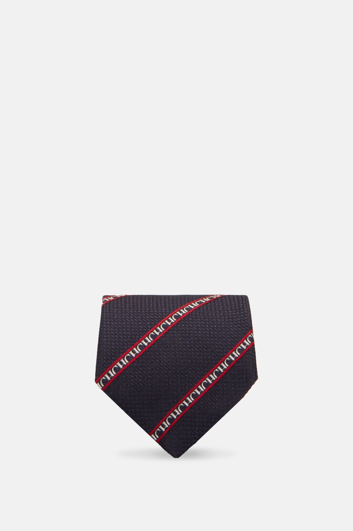 CH striped silk tie