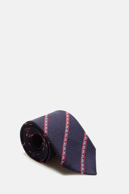 CH striped silk tie