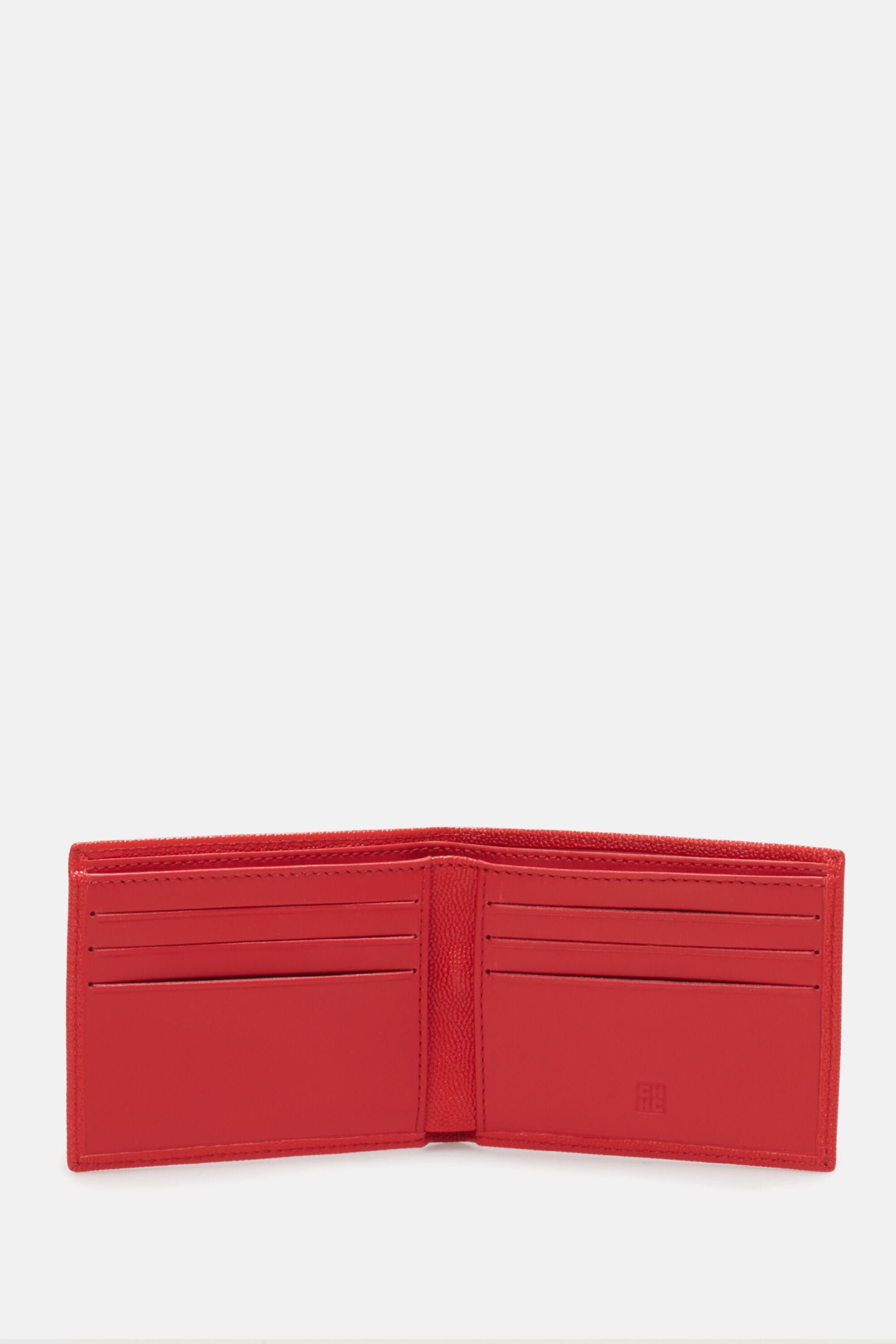 Bimba  Billfold 6 wallet red - CH Carolina Herrera France