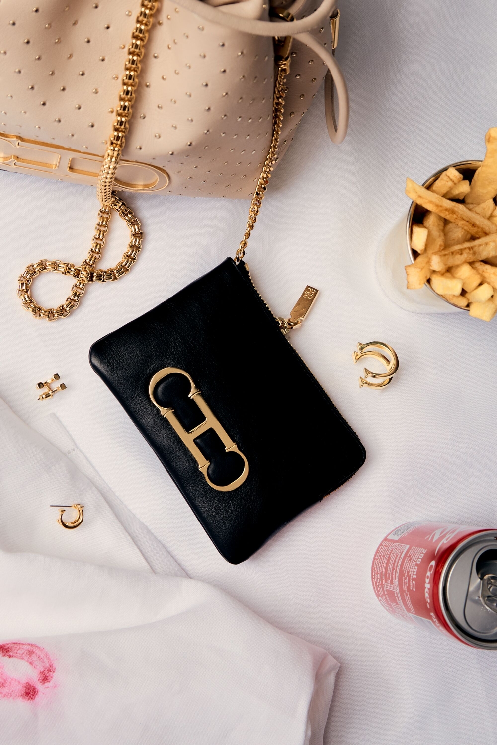 INITIALS INSIGNIA | COIN PURSE WITH CLASP