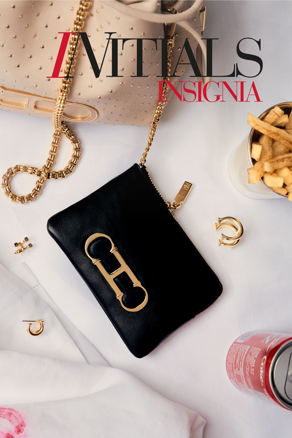 INITIALS INSIGNIA | COIN PURSE WITH CLASP
