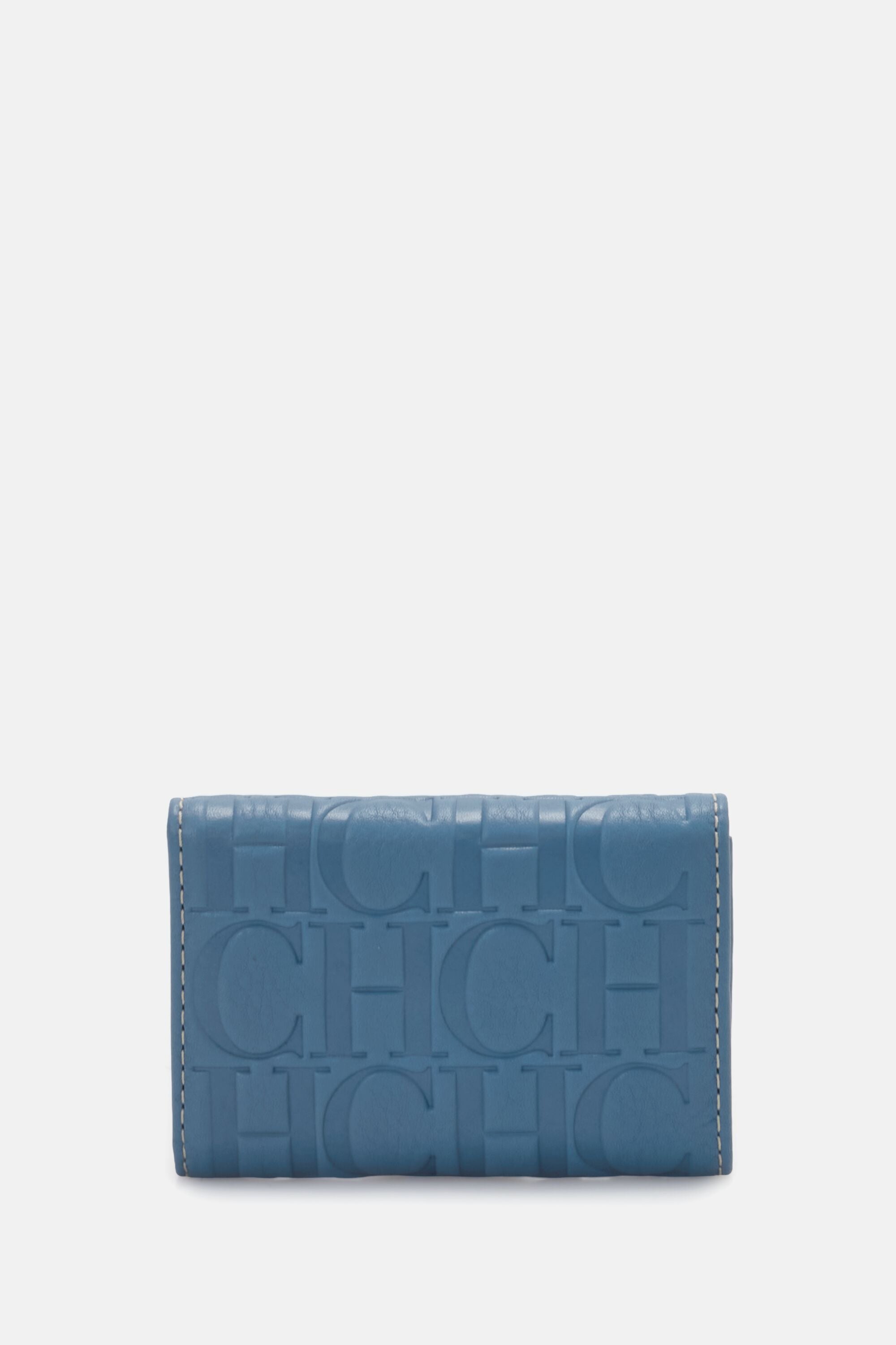 Factory | Japanese Flap Wallet grayish blue - CH Carolina Herrera