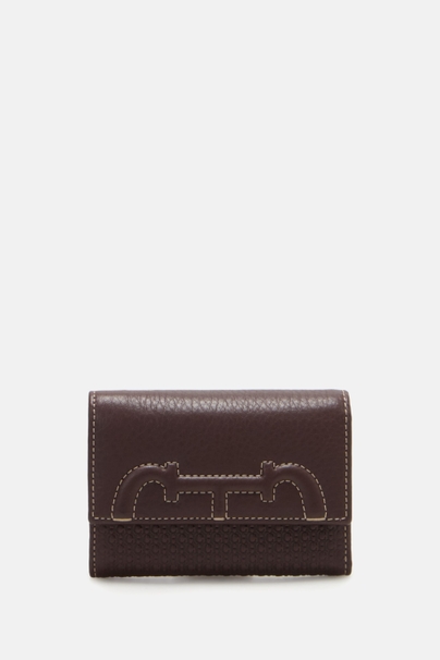 Doma Insignia | Japanese Flap Wallet - DARK BROWN