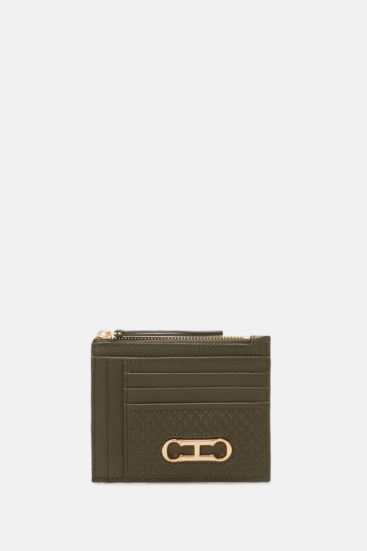 Initials Insignia | Zipped card holder