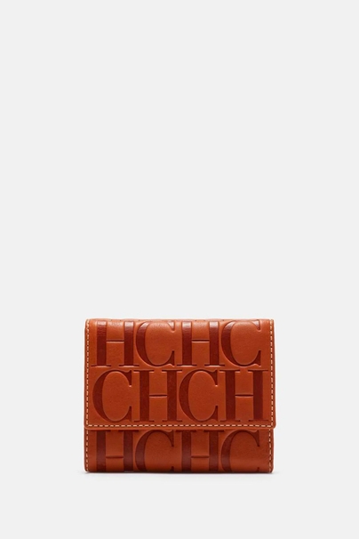 Factory | Cartera japonesa con bolsillo extraíble - COGNAC