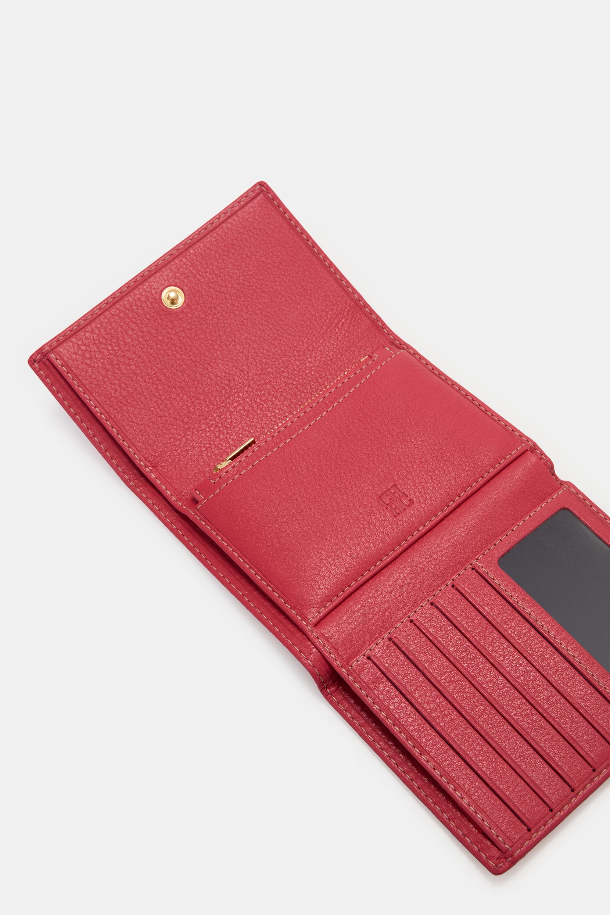 Factory | Japanese Wallet with Removable Coin Purse geranium - CH 