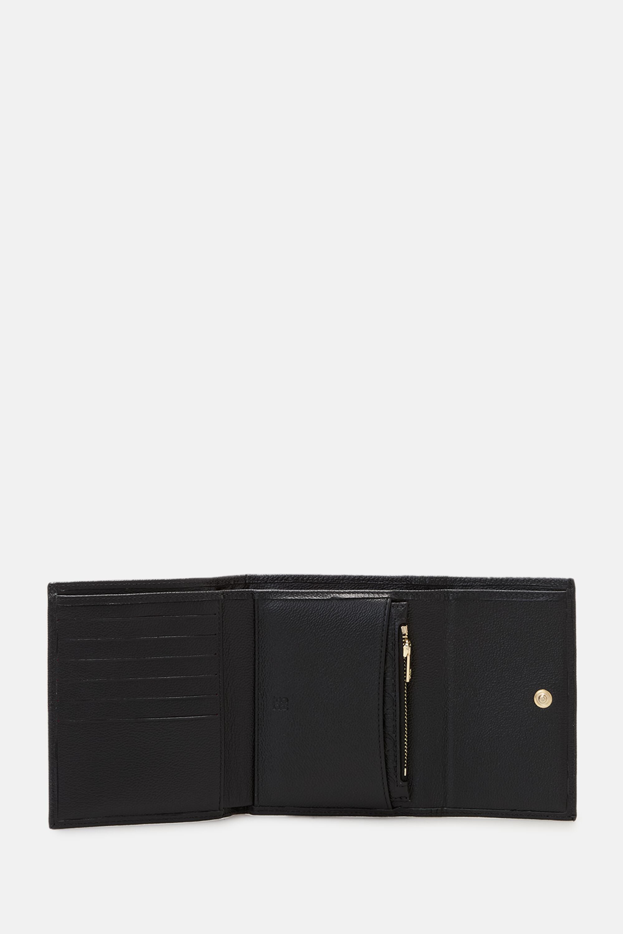 Editors | Japanese Wallet with Removable Coin Purse black - CH