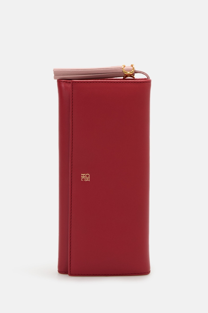 Initials Insignia Pompón | American Wallet with Removable Coin Purse