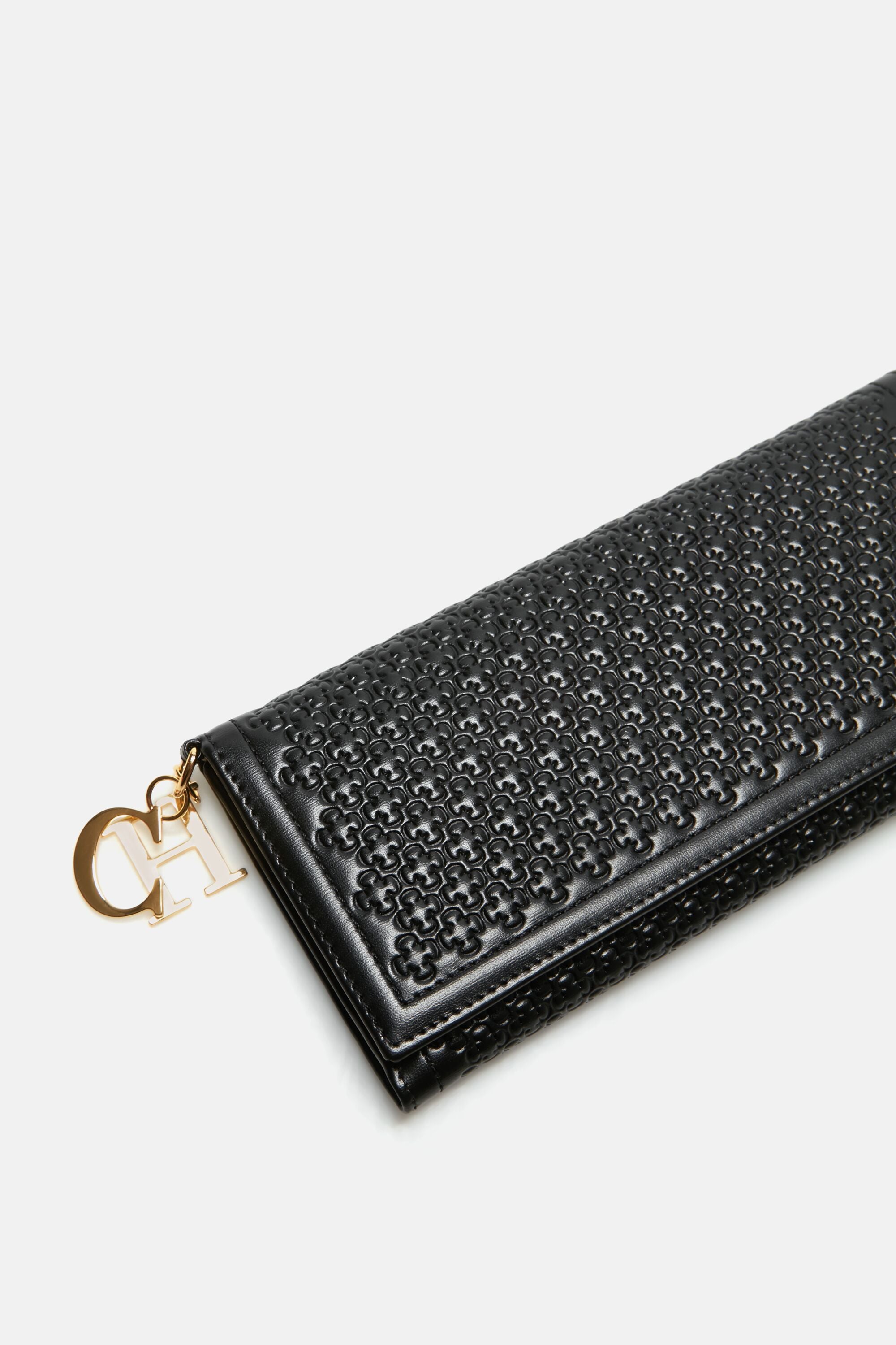 WALLET Removable Coin Pouch - Black