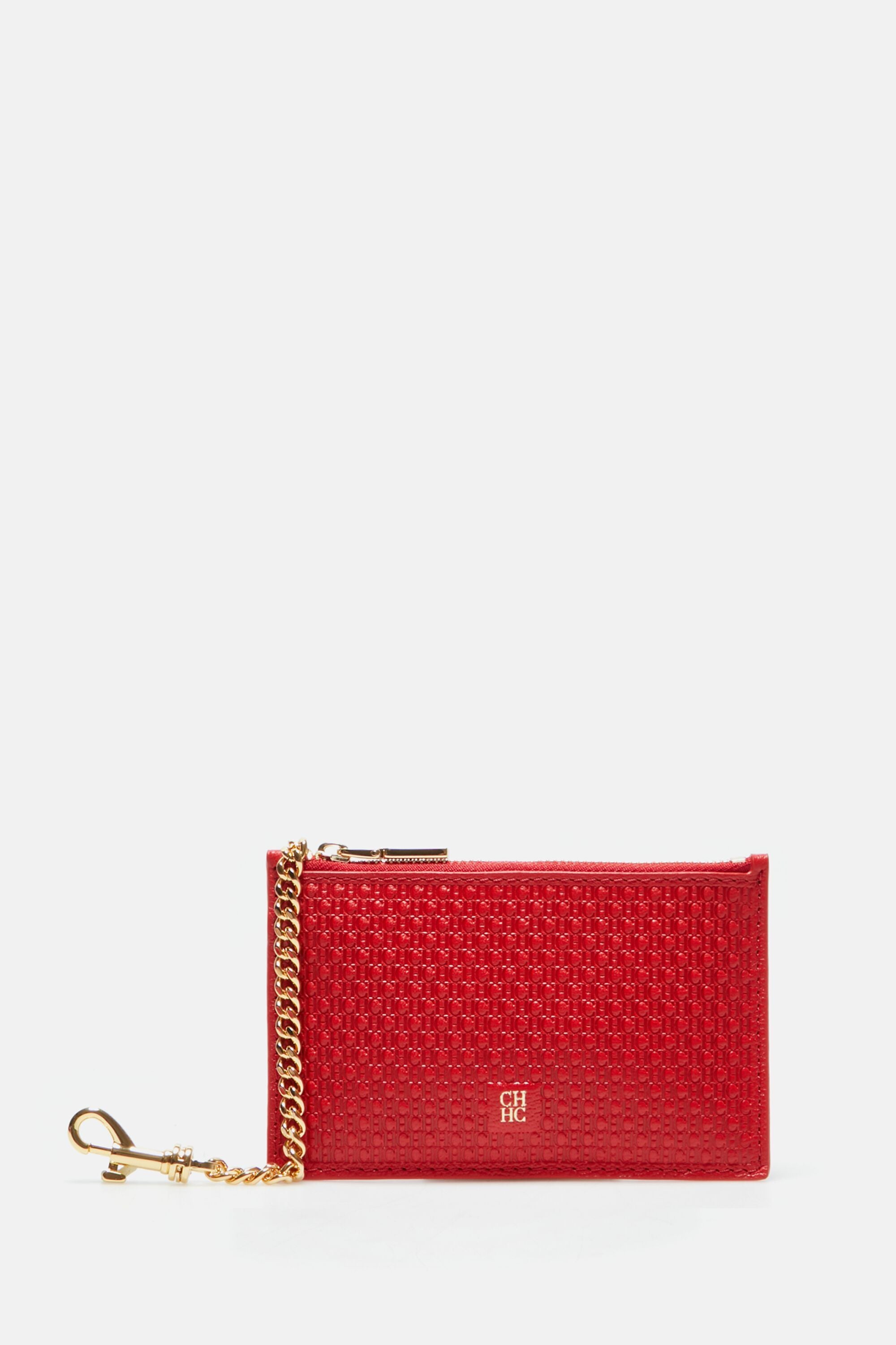 Zippy Coin Purse - Red | Genuine Leather