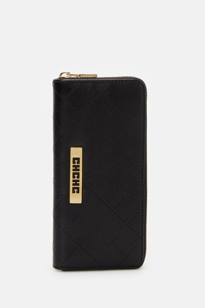 Bimba | | Zipped American Wallet - BLACK