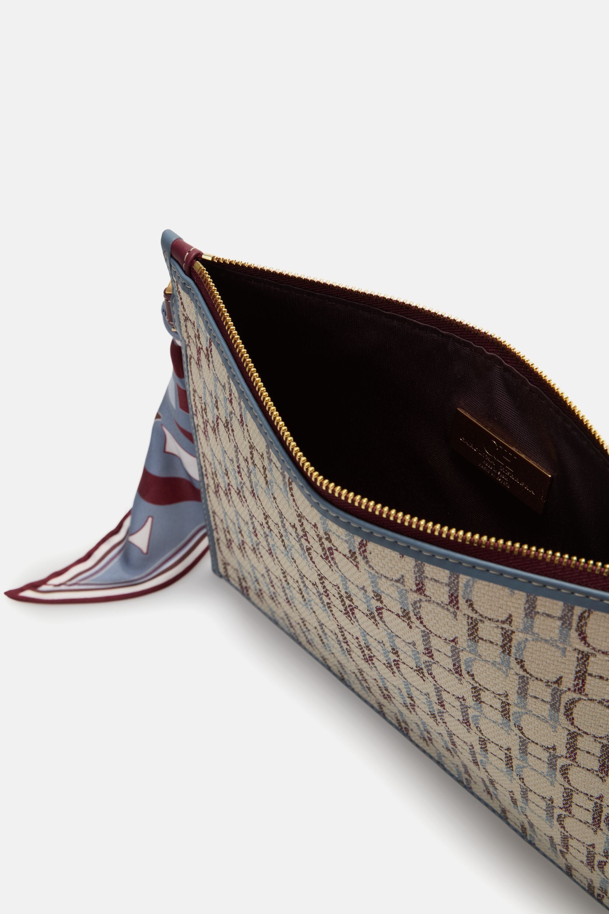 Shopping | Continental pouch brume blue/burgundy/beige - CH