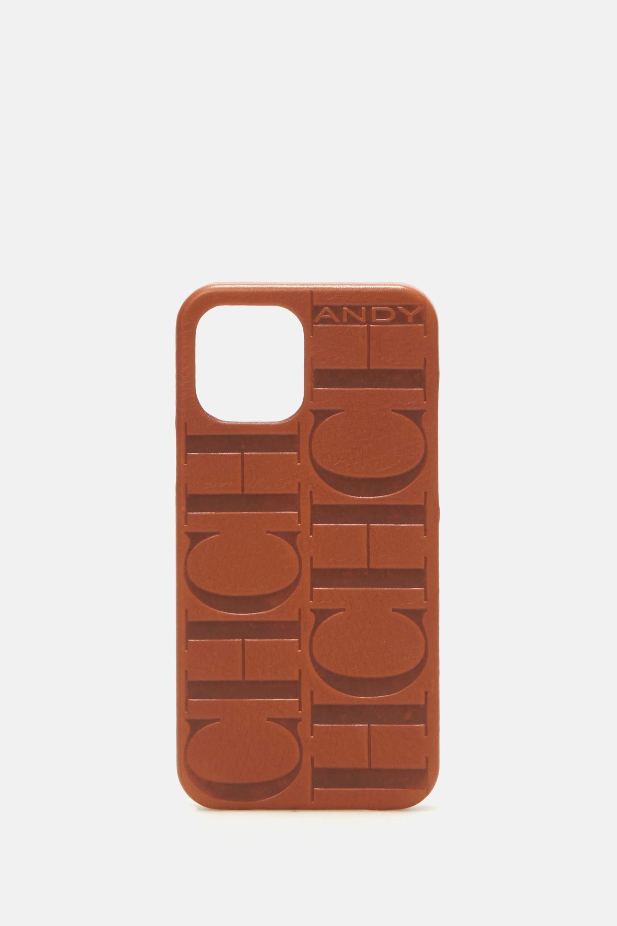 Factory  iPhone 12 Pro Max case cognac - CH Carolina Herrera Italy