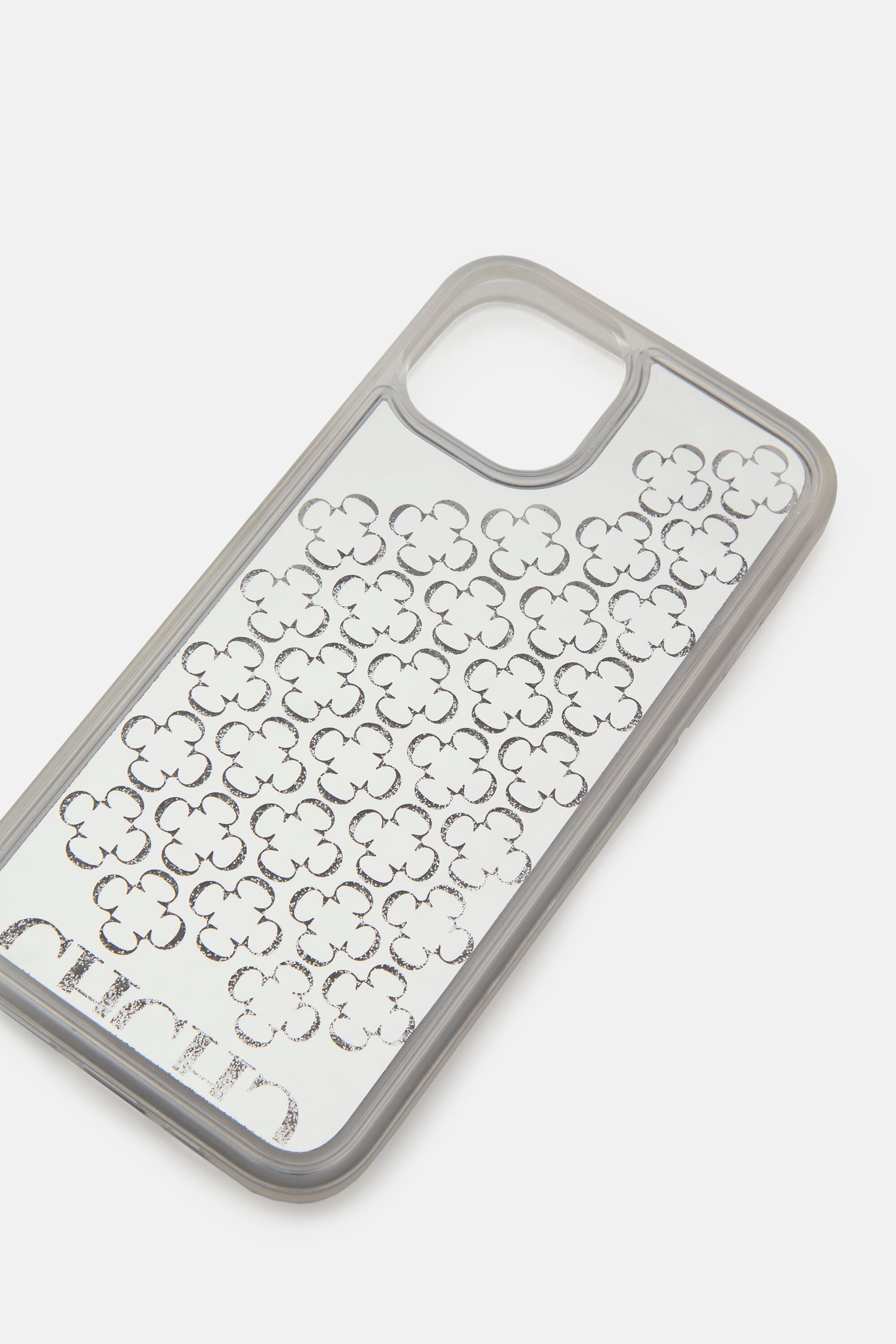 Royal  iPhone 13 Pro Max case silver - CH Carolina Herrera United States