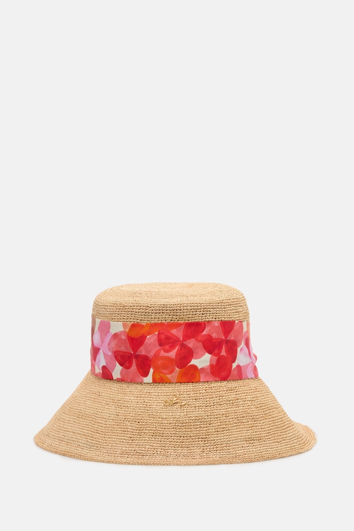 Jasmine Raffia Bucket Hat