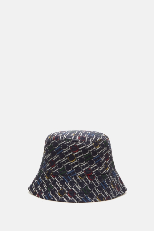 GORRO BUCKET REVERSIBLE DE CANVAS BLUE CHIRIBITAS