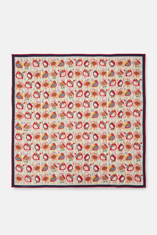 CH TOUKY 90 SILK SCARF