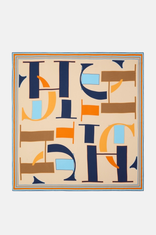PAÑUELO 90 INITIALS PUZZLE