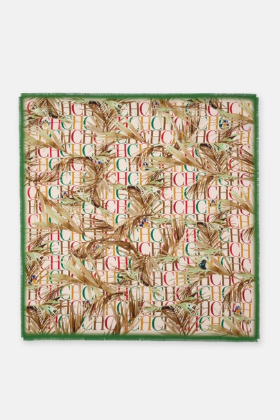 Jungle Touky 90 Silk Scarf - MULTICOLOR