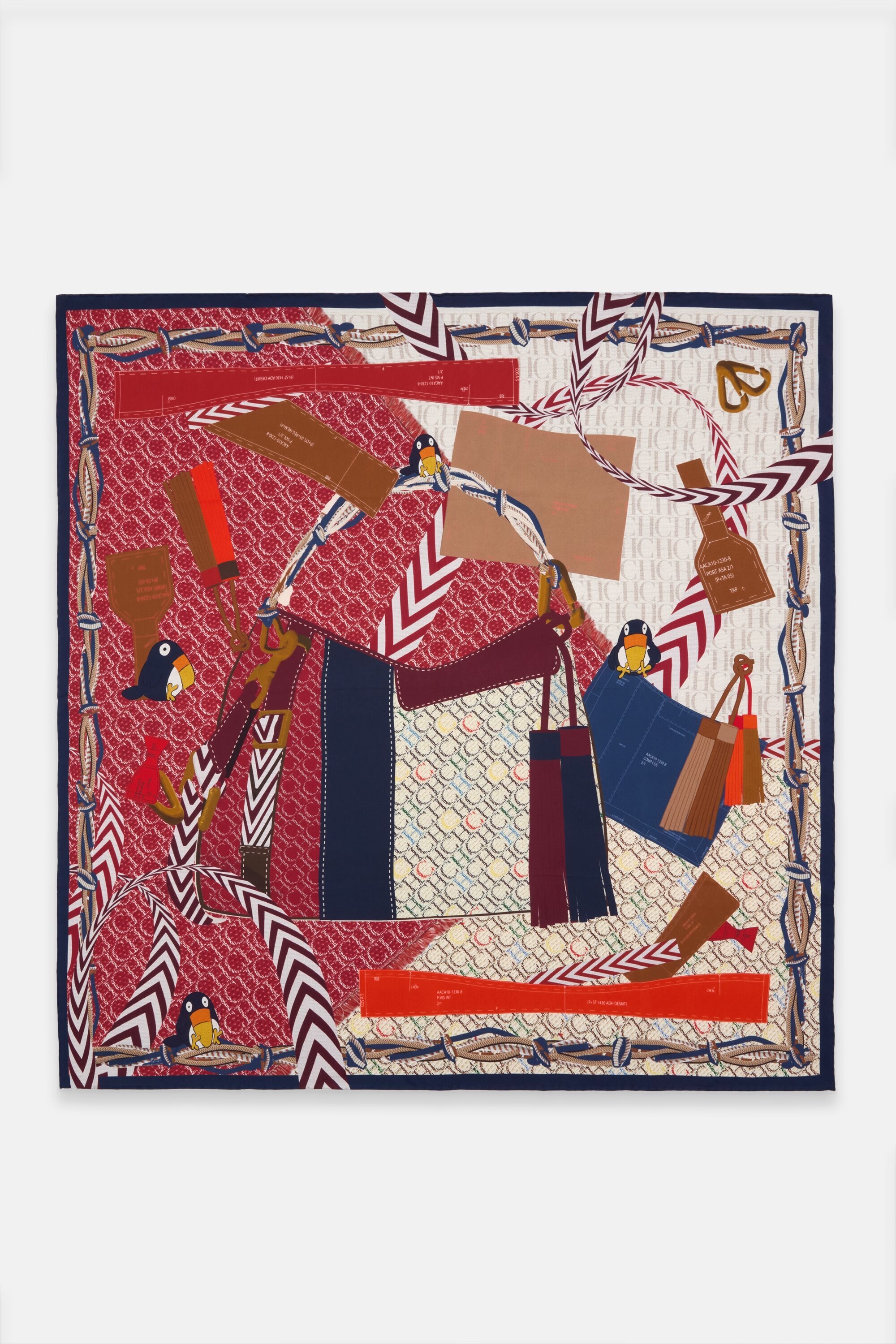 CHaramba 90 Silk Scarf
