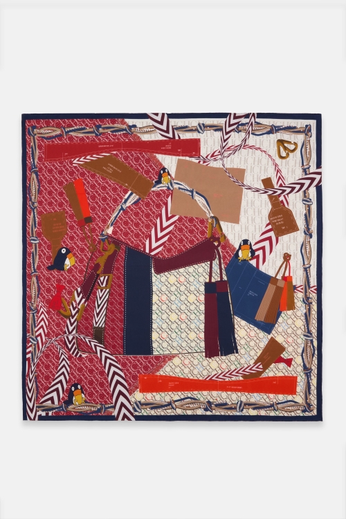 CHARAMBA 90 SILK SCARF
